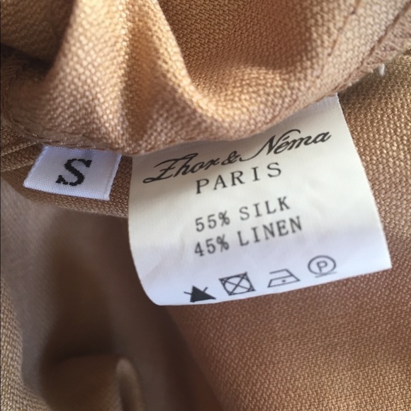Zhor & Nema Paris Linen & Silk Lagenlook Dress - Picture 5 of 5